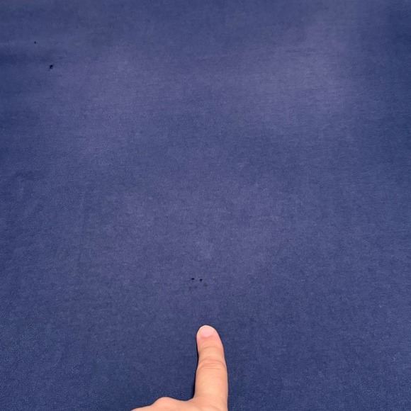 Vintage 90s Champion Faded Navy Blue Single Stitch‎ Shirt Men's XL FLAWS - Picture 4 of 8